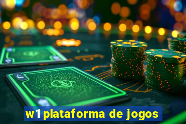 w1 plataforma de jogos